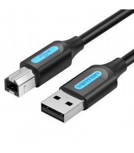 Cable usb 2.0 impresora vention coqbh/ usb macho - usb macho/ 2m/ negro
