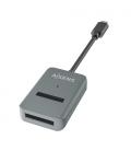 Dock USB Tipo-C para SSD M2 SATA/NVMe NGFF Aisens ASUC-M2D012-GR/ Gris