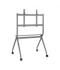 Soporte de Pie con Ruedas Aisens FT86FE-143 para TV o Pantalla Interactiva 50"-86"/ hasta 120kg