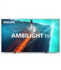 Televisor philips 65oled718 65'/ ultra hd 4k/ ambilight/ smart tv/ wifi