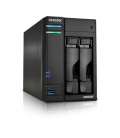 NAS ASUSTOR TOWER 2 BAY QUAD-CORE 2.0GHZ CPU DUAL 2.5GBE PORTS 4GB RAM DDR4