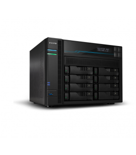 NAS ASUSTOR TOWER 8 BAY QUAD-CORE 8GB DDR4 10 GBE X 2 2.5 GBE X 2 USB 3.2