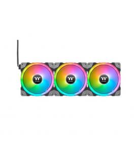 Ventilador 140x140 thermaltake swafan ex14 pack 3uds - 2000rpm - pwm - argb