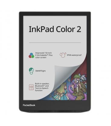 Ebook pocketbook inkpad 2 color 7.8pulgadas 16gb moon silver