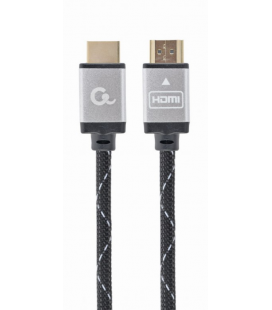 CABLE TRENZADO HDMI 2.0 4K 60HZ GEMBIRD SELECT PLUS SERIES CON ETHERNET 3M NEGRO