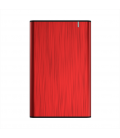 AISENS CAJA EXTERNA 2.5" ASE-2525RED 9.5MM SATA A USB 3.0 USB3.1 GEN1 ROJA