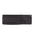 TECLADO LOGITECH K120 EN INGLES USB NEGRO