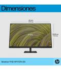 Monitor Profesional HP P27h G5 64W41AA 27"/ Full HD/ Multimedia/ Negro