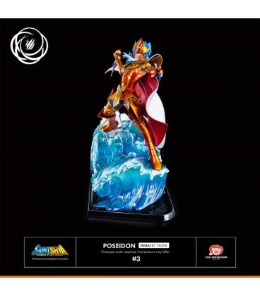 Figura tsume arts saint seiya poseidon resina escala 1 - 6 ikigai