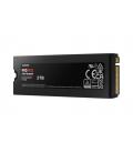 Disco SSD Samsung 990 PRO 2TB/ M.2 2280 PCIe 4.0/ con Disipador de Calor/ Compatible con PS5 y PC