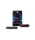 Disco SSD Samsung 990 PRO 2TB/ M.2 2280 PCIe 4.0/ con Disipador de Calor/ Compatible con PS5 y PC