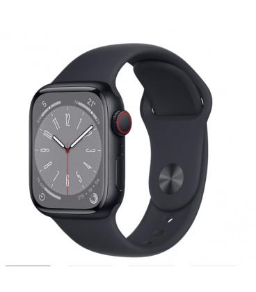 Reloj reacondicionado apple watch series 8 gps + cellular 45mm midnight 4np13b - a