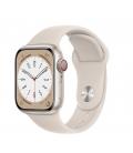 Reloj reacondicionado apple watch series 8 gps + cellular 41mm starlight 4np63b - a