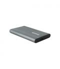 TooQ Caja Externa para Discos de 2,5” HDD/SSD, Gris