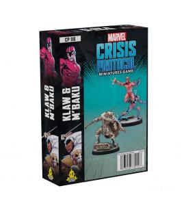 Juego de mesa marvel crisis protocol klaw and m´baku (ingles)