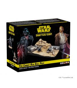 Juego de mesa star wars shatterpoint you cannot run duel pack