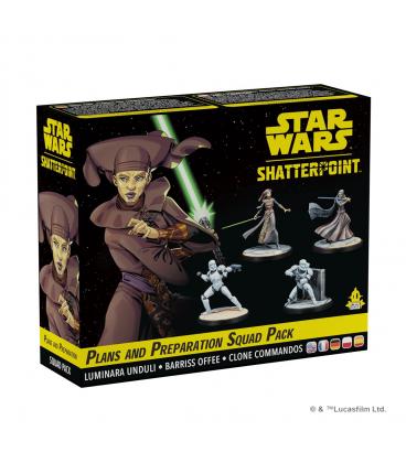 Juego de mesa star wars shatterpoint plans and preparation squad pack