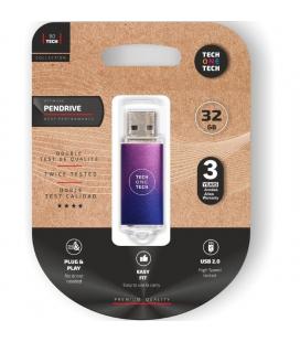 Pendrive 32gb tech one tech be fade usb 2.0/ purpura degradado