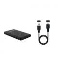 Caja Externa para Disco Duro de 2.5" TooQ TQE-2500B/ USB 3.1/ Sin Tornillos