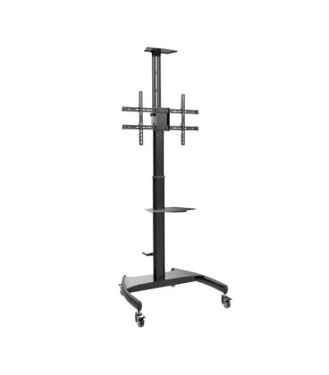 Soporte de Pie Inclinable/ Giratorio con Ruedas y Manivela Aisens FT70TE-169 para TV 37-70"/ hasta 50kg