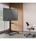 Soporte de Pie Inclinable/ Giratorio con Ruedas y Manivela Aisens FT70TE-169 para TV 37-70"/ hasta 50kg
