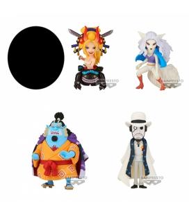 Figura banpresto one piece world collectable wanokuni onigashima 6 unidad aleatoria