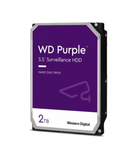 Disco Duro Western Digital WD Purple Surveillance 2TB/ 3.5"/ SATA III/ 64MB