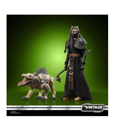 Figura hasbro star wars coleccion vintage - tusken & massiff