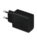 CARGADOR RAPIDO SAMSUNG 45W USB-C CON CABLE NEGRO EP-T4510