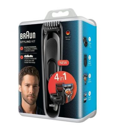 Cortapelos 4 en 1 braun sk3000/ con batería/ 4 accesorios