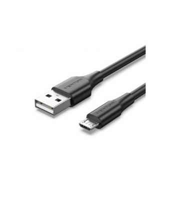 Cable usb 2.0 vention ctibd/ usb macho - microusb macho/ 50cm/ negro