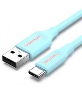 Cable usb 2.0 vention coksg/ usb tipo-c macho - usb macho/ 1.5m/ azul