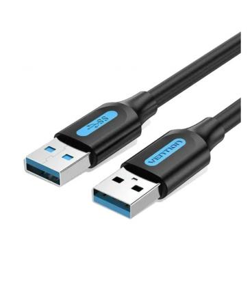 Cable usb 3.0 vention conbd/ usb macho - usb macho/ 50cm/ negro