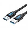 Cable usb 3.0 vention conbd/ usb macho - usb macho/ 50cm/ negro