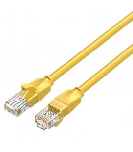 Cable de red rj45 utp vention ibeyf cat.6/ 1m/ amarillo