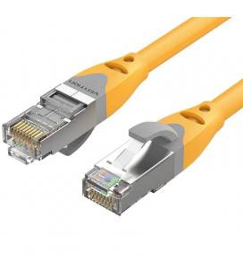 Cable de red rj45 sftp vention ibhyf cat.6a/ 1m/ naranja