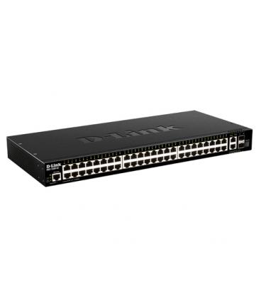 D-Link DGS-1520-52/E switch Gestionado L3 10G Ethernet (100/1000/10000) 1U Negro
