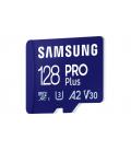 Tarjeta de Memoria Samsung PRO Plus 2023 128GB microSD XC/ Clase 10/ 180MBs