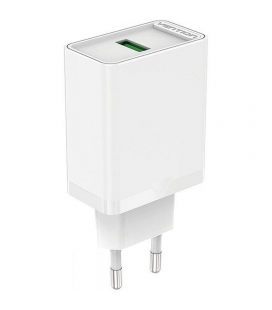 cargador de pared vention fabw0-eu/ 1xusb/ 18w