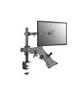 Equip 650119 soporte para monitor 81,3 cm (32") Negro Escritorio