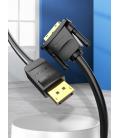 Vention Cable Conversor HAFBF/ Displayport Macho - DVI Macho/ 1m/ Negro