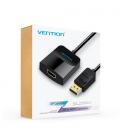 Vention Cable Conversor HBGBB/ Displayport Macho - HDMI Hembra/ 15cm/ Negro