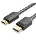 Vention Cable Conversor HADBH/ Displayport Macho - HDMI Macho/ 2m/ Negro