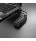 Vention Hub USB VAS-J43-B015/ 4xUSB/ 15cm