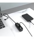 Vention Hub USB VAS-J43-B100/ 4xUSB/ 1m