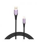 Vention USB 2.0 A Male to Lightning Male Cable Purple 1M Aluminum Alloy Type