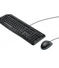 Logitech Desktop MK120 teclado USB QWERTY Inglés Negro