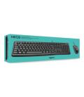 Logitech Desktop MK120 teclado USB QWERTY Inglés Negro
