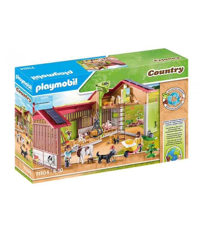 Playmobil granja sales con silo