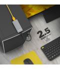 Adaptador USB - USB Tipo-C - RJ45 Aisens A109-0710/ 2500Mbps